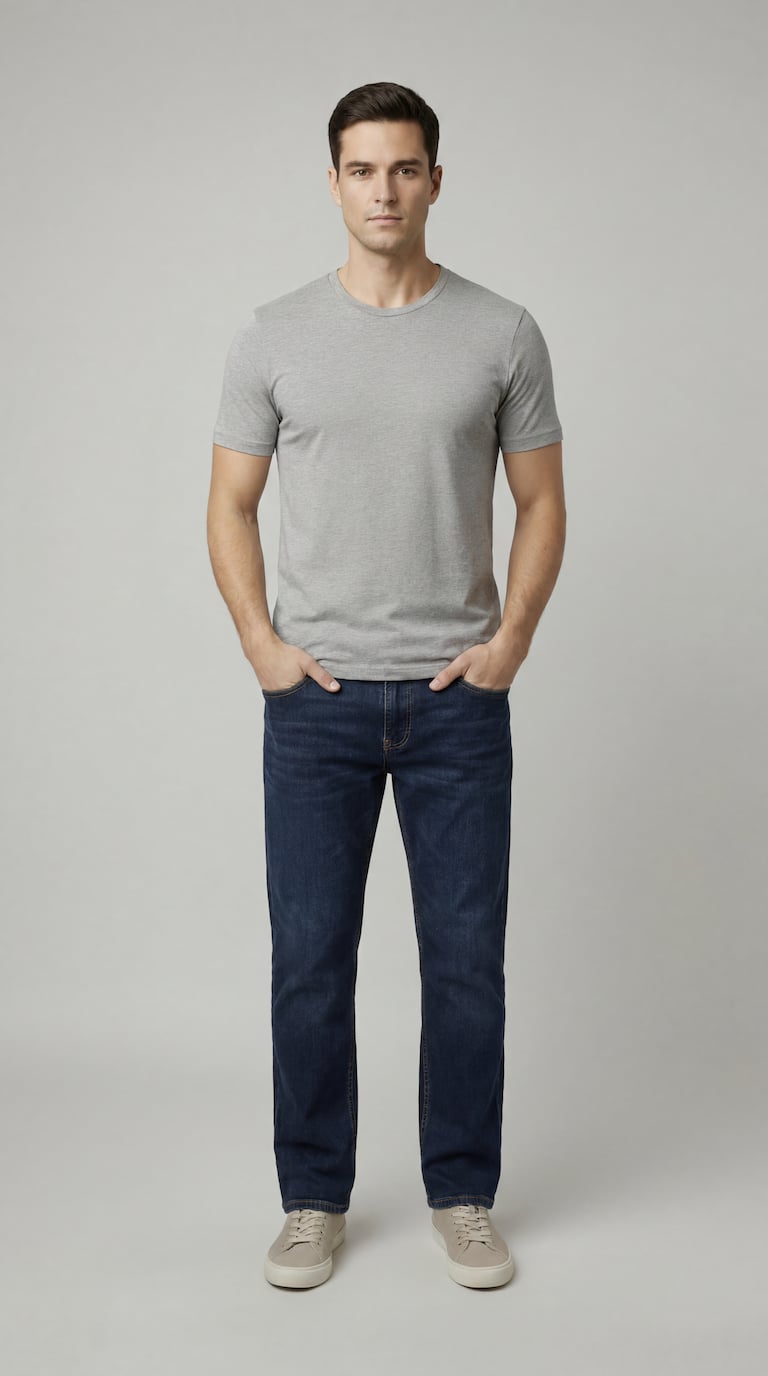 Example NotShot render for pants catalog photography